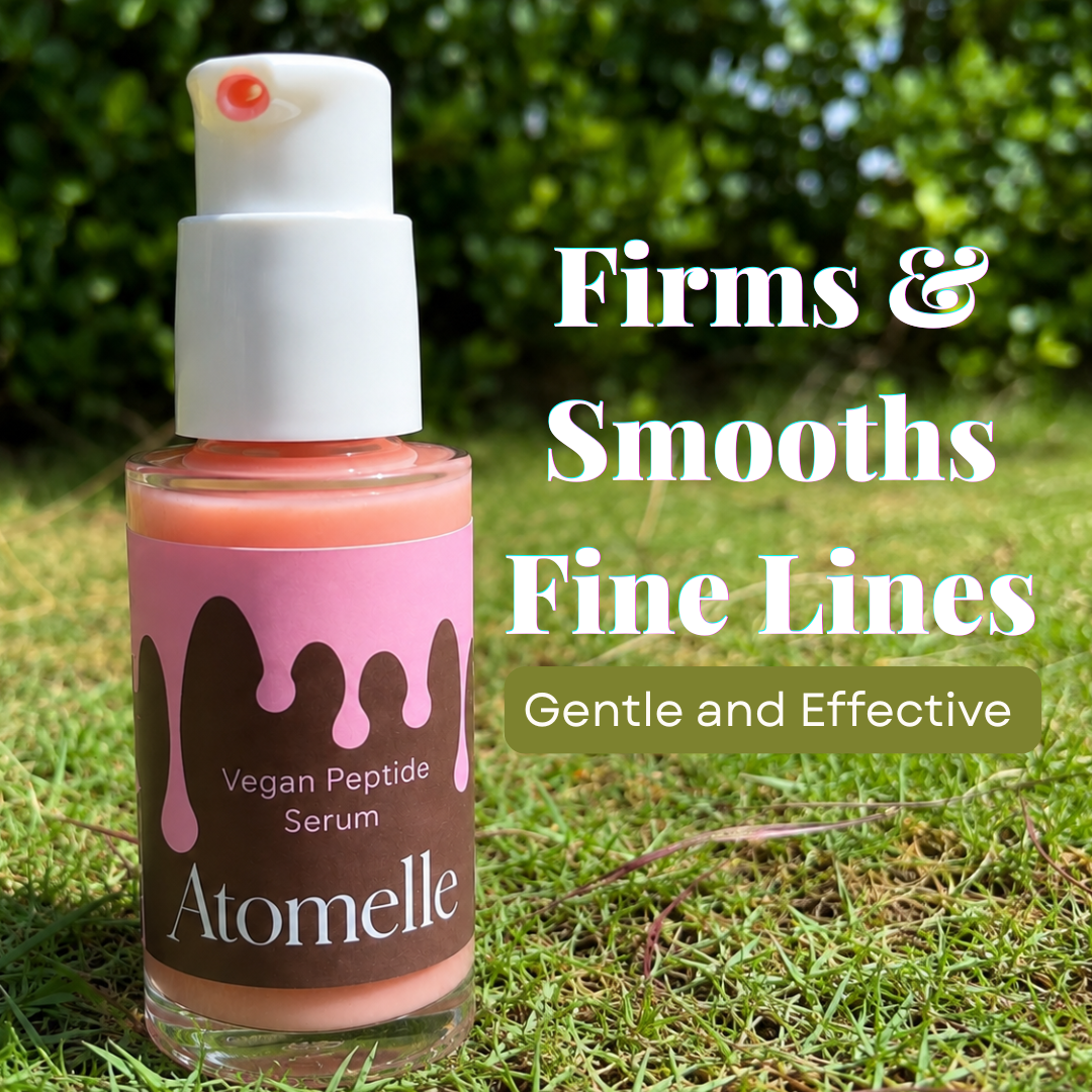 Botanical Vegan Peptide Serum with Organic-Farming-Derived Ingredients.