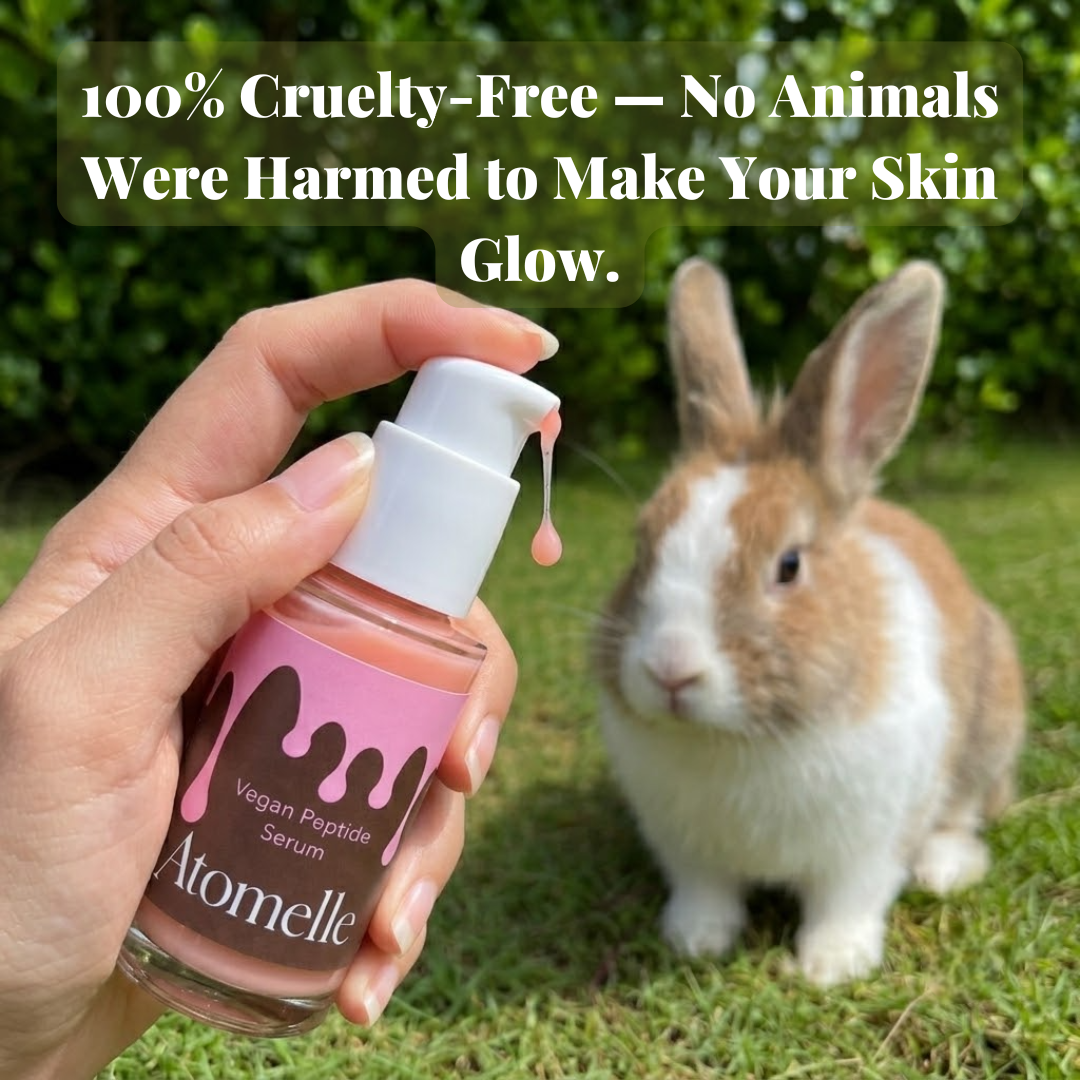 Botanical Vegan Peptide Serum with Organic-Farming-Derived Ingredients.