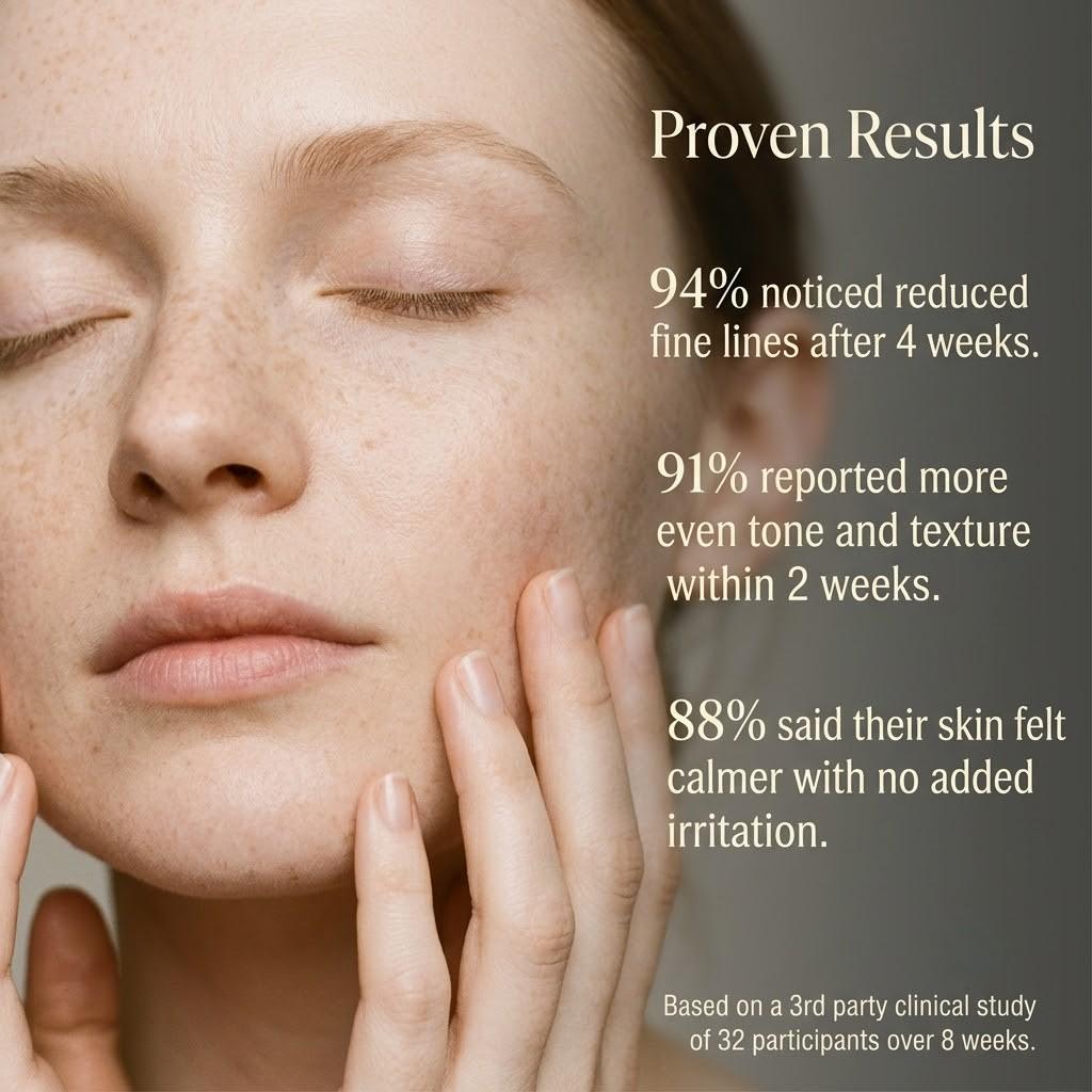Botanical Vegan Peptide Serum with Organic-Farming-Derived Ingredients.